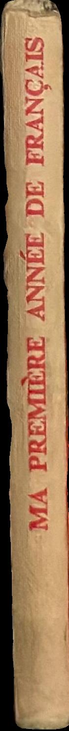 Ma première année de français live spine
