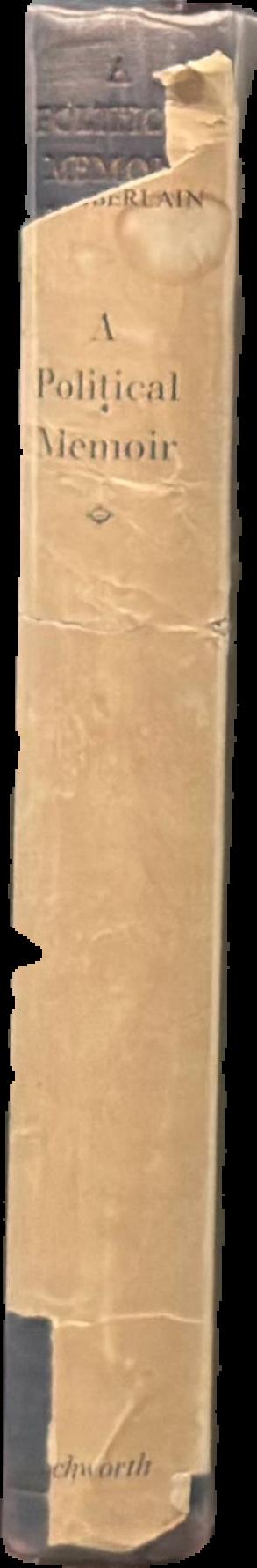 A political memoir, 1880-92 live spine