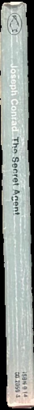 The secret agent / Joseph Conrad live spine