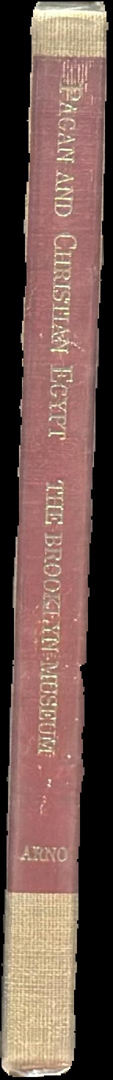 Pagan and Christian Egypt : Egyptian art from the first to the tenth century AD live spine