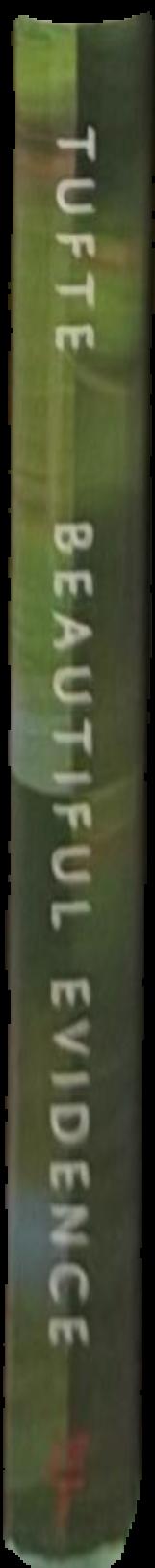 Beautiful evidence / Edward R. Tufte live spine