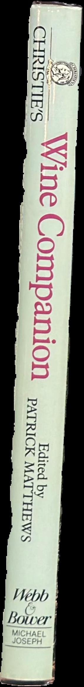 Christie's wine companion 2 live spine