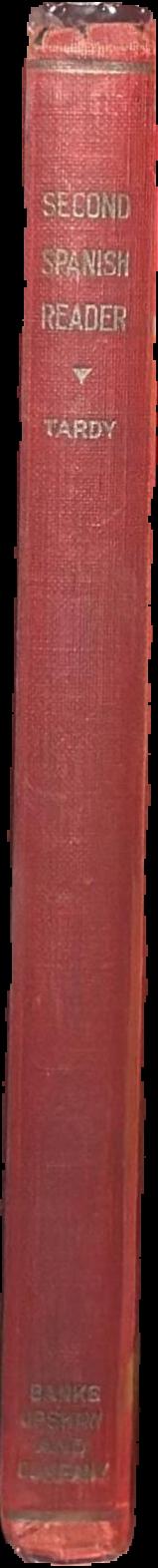 Second Spanish reader live spine