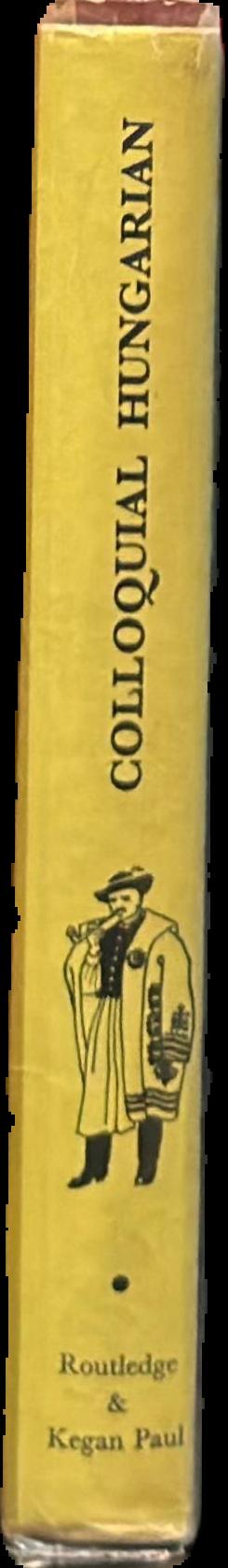 Colloquial Hungarian live spine