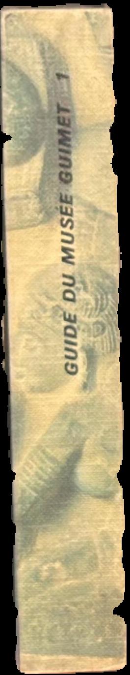 Guide du musée Guimet I : Inde, Khmer, Tchampa, Thailande, Java, Nepal, Tibet, Afghanistan, Pakistan, Asie Centrale live spine
