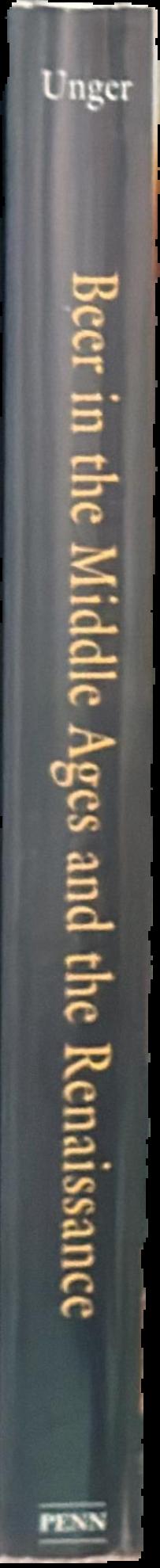 Beer in the Middle Ages and the Renaissance live spine