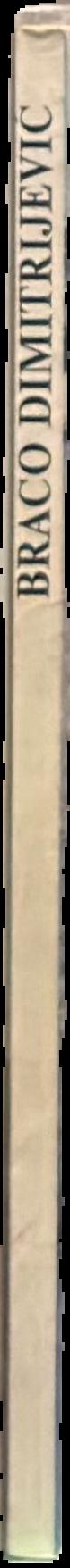 Braco Dimitrijevic : arbeiten/works 1968-1978 live spine