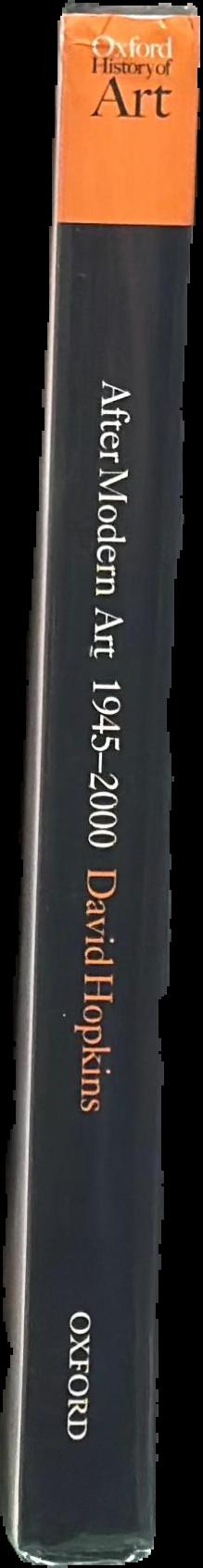 After modern art, 1945-2000 live spine
