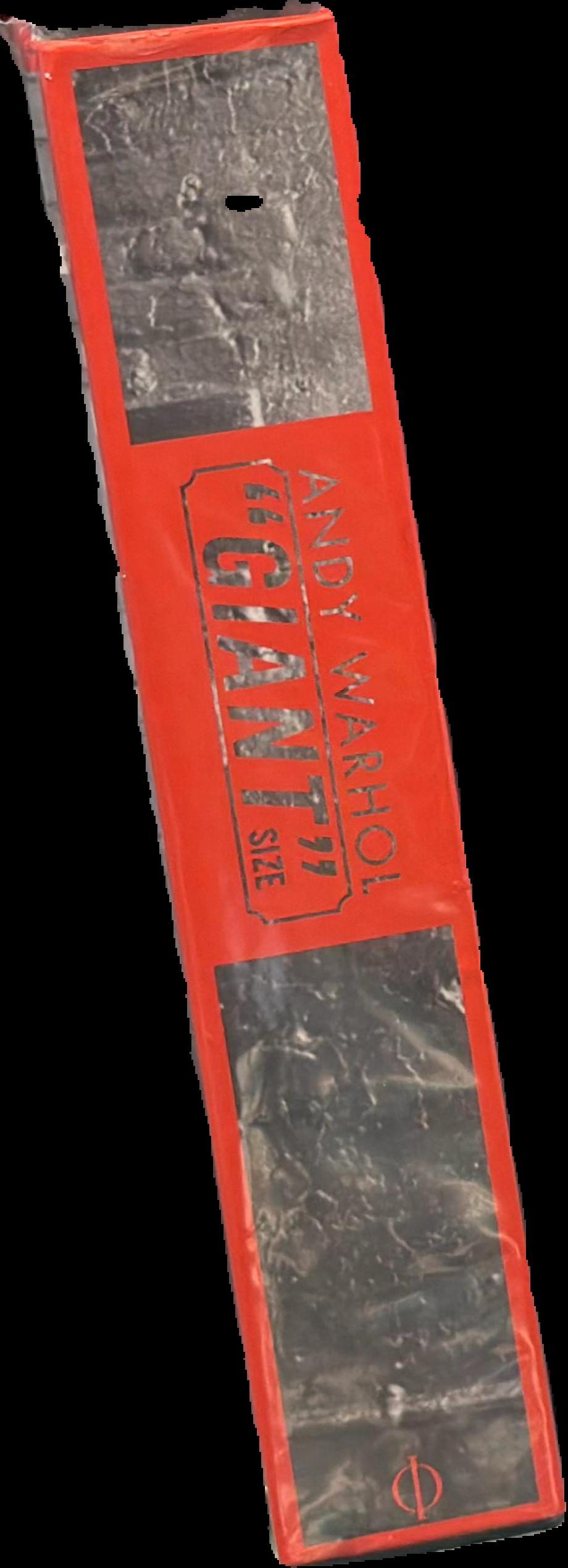 Andy Warhol "Giant" size live spine