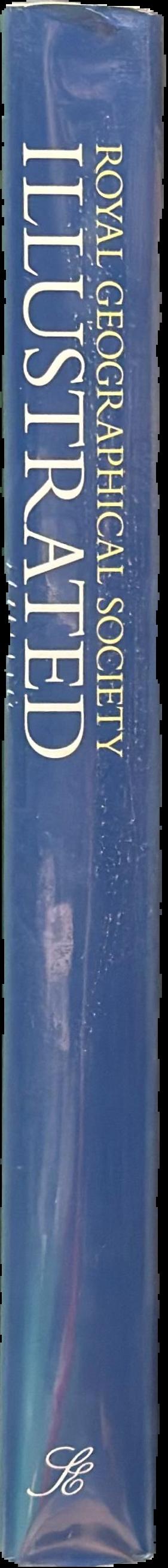 Royal Geographical Society illustrated live spine