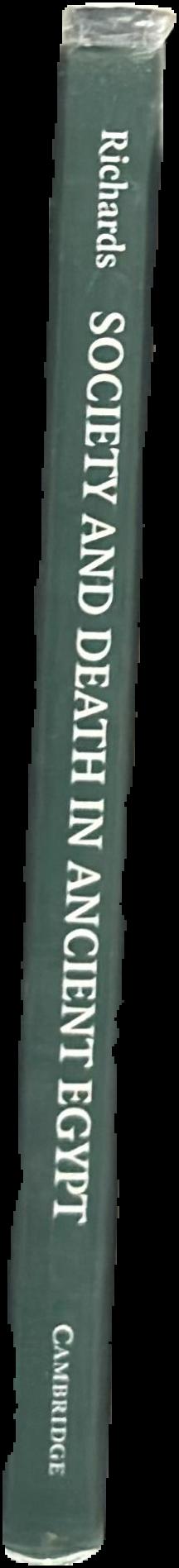 Society and death in ancient Egypt : mortuary landscapes of the Middle Kingdom live spine