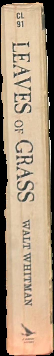 Leaves of grass live spine