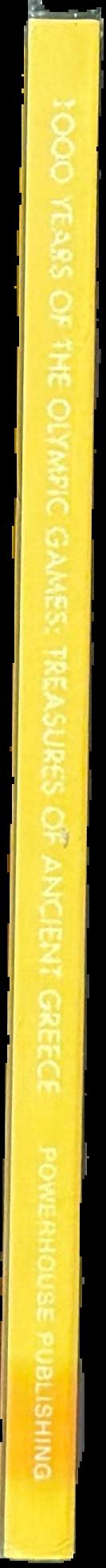1000 years of the Olympic Games: treasures of ancient Greece live spine