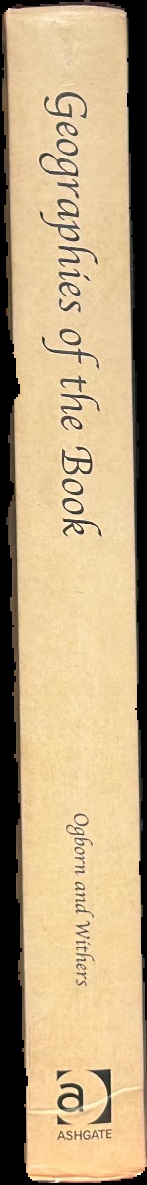 Geographies of the book live spine