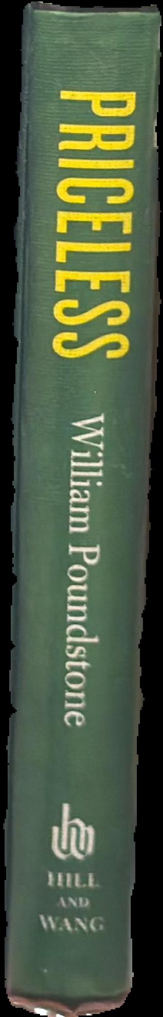 Priceless : the myth of fair value (and how to take advantage of it) live spine