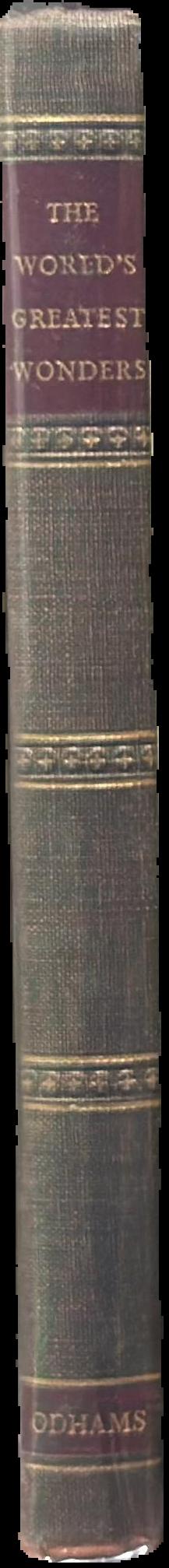 The world's greatest wonders live spine