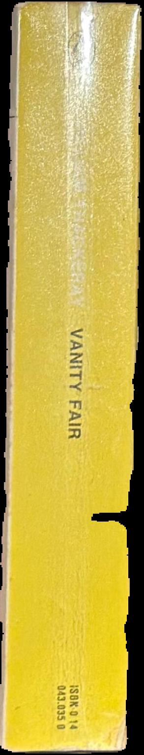 Vanity fair / William Thackeray ; edited with an introduction by J. I. M. Stewart live spine