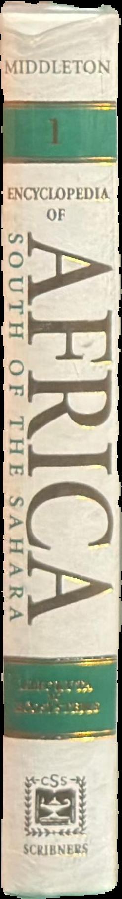 Encyclopedia of Africa south of the Sahara : volume 1 live spine