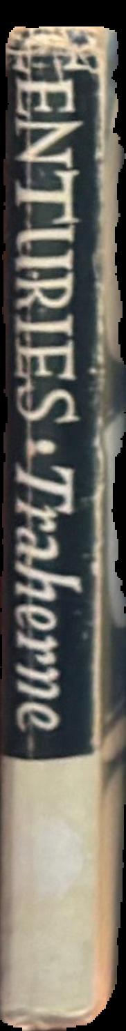 Centuries / Thomas Traherne live spine