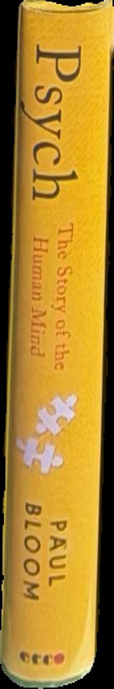 Psych : the story of the human mind live spine
