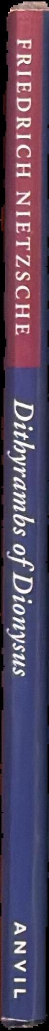 Dithyrambs of Dionysus (Dionysos-dithyramben) live spine