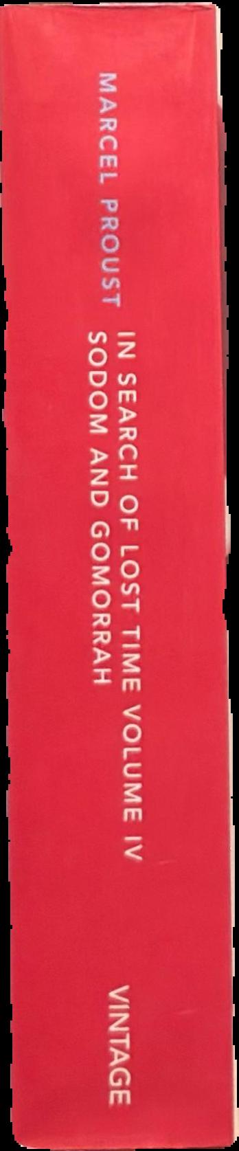 In search of lost time : IV : Sodom and Gomorrah live spine