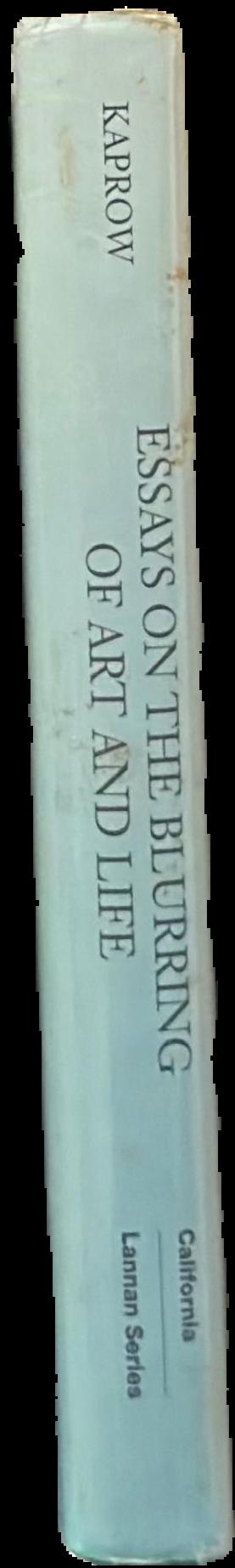 Essays on the blurring of art and life live spine