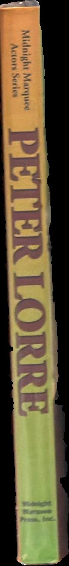 Peter Lorre live spine