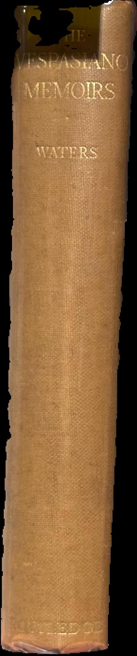 The Vespasiano Memoirs : lives of illustrious men of the XVth century live spine