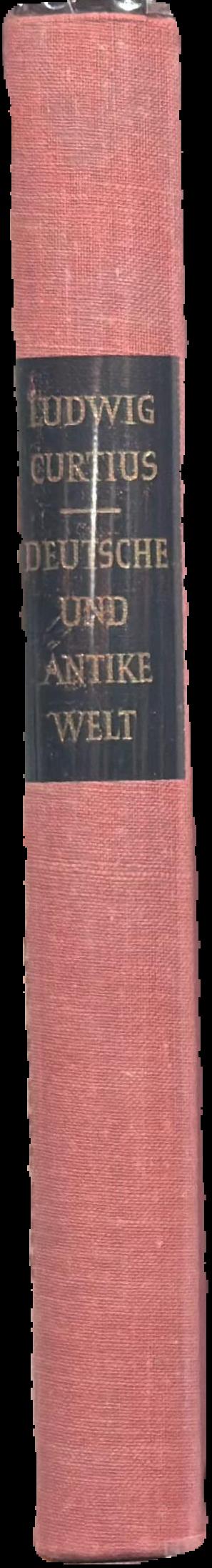 Deutsche und antike Welt : Lebenserinnerungen live spine