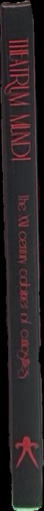 Theatrum mundi : the XXI century cabinet of curiosities live spine