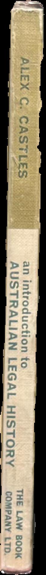 An introduction to Australian legal history live spine