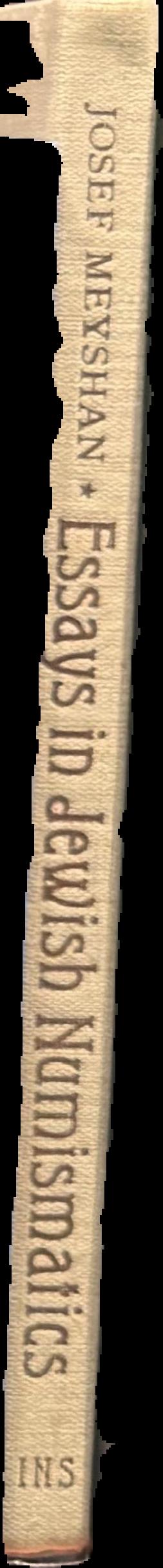 Essays in Jewish numismatics live spine