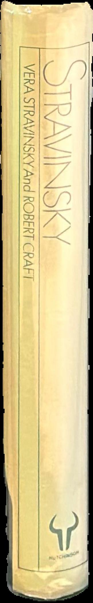 Stravinsky : in pictures and documents / by Vera Stravinsky and Robert Craft live spine