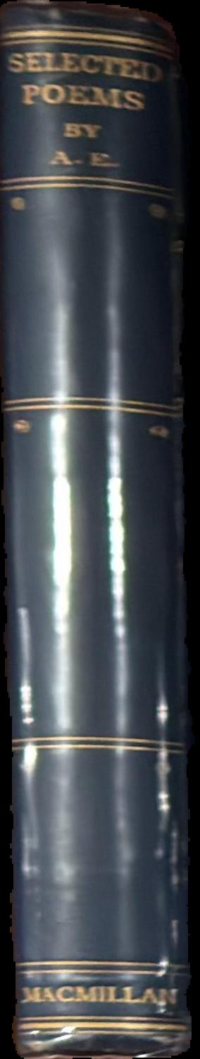 Selected poems / by A. E. live spine