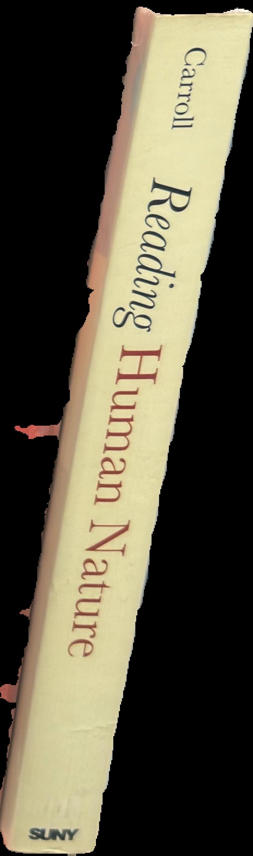 Reading human nature : literary Darwinism in theory and practice live spine
