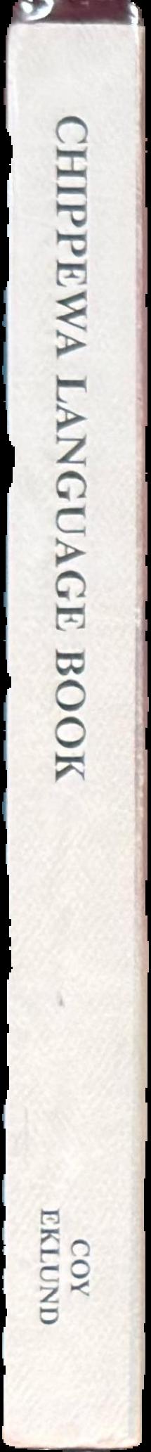 Chippewa (Ojibwe) language book live spine