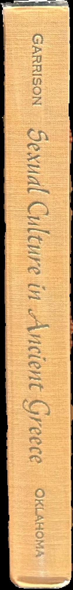 Sexual culture in ancient Greece live spine