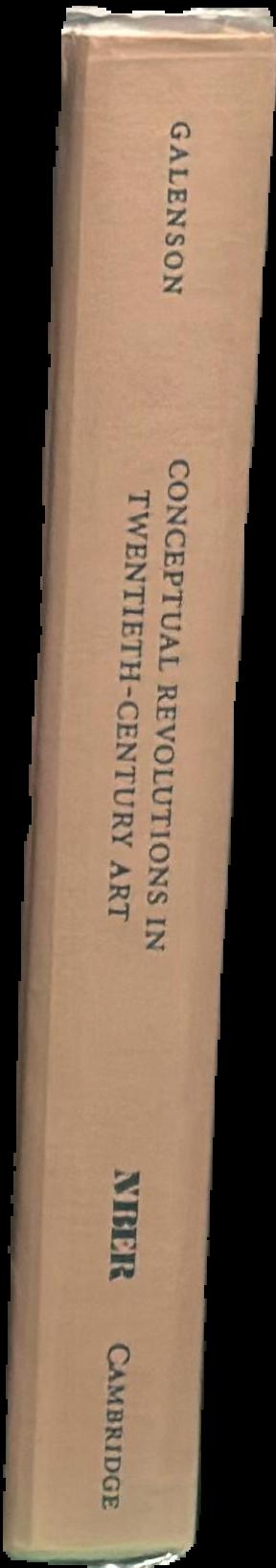 Conceptual revolutions in twentieth-century art live spine