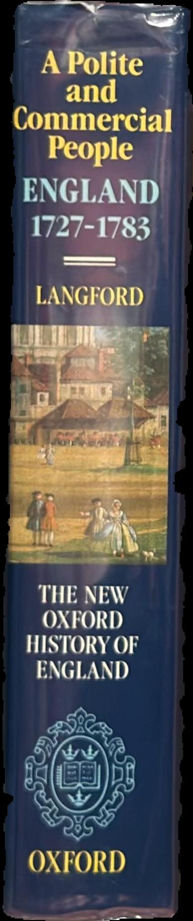A polite and commercial people : England 1727-1783 live spine