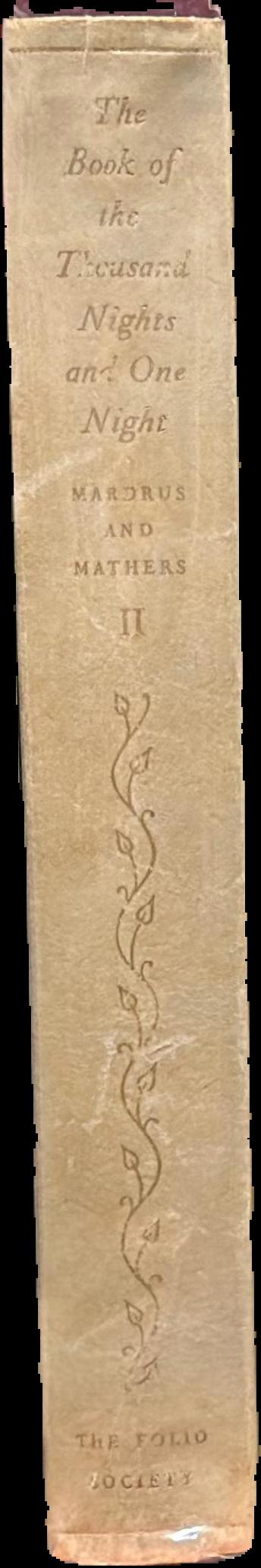 The book of the thousand nights and one night : volume II live spine