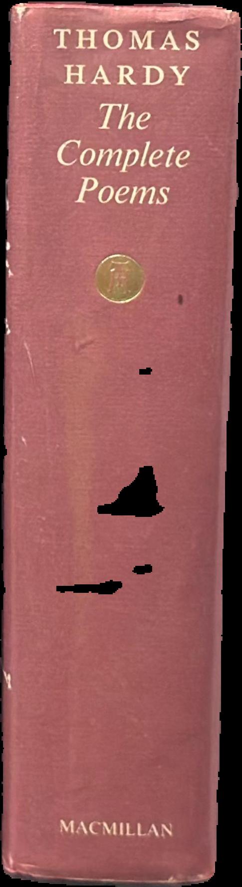 The complete poems of Thomas Hardy live spine