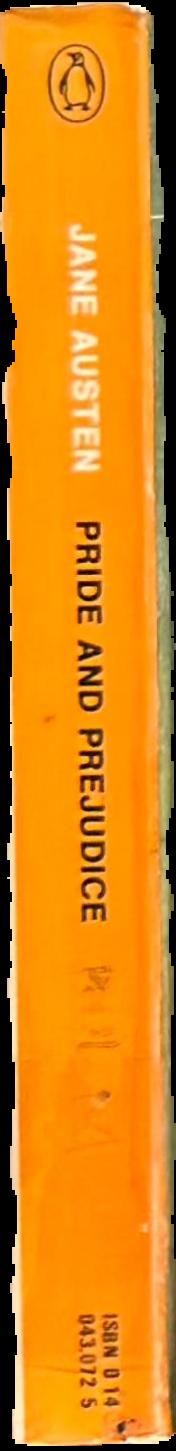 Pride and prejudice live spine