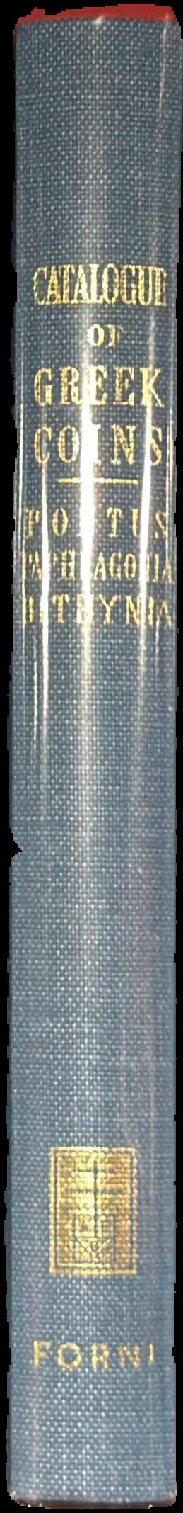 Catalogue of Greek coins : central Greece (Locris, Phocis, Boeotia and Euboea) live spine