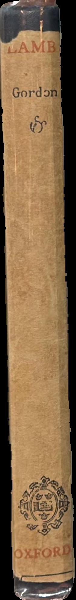 Charles Lamb : prose & poetry / with essays by Hazlitt & De Quincey ; introduction by George Gordon live spine