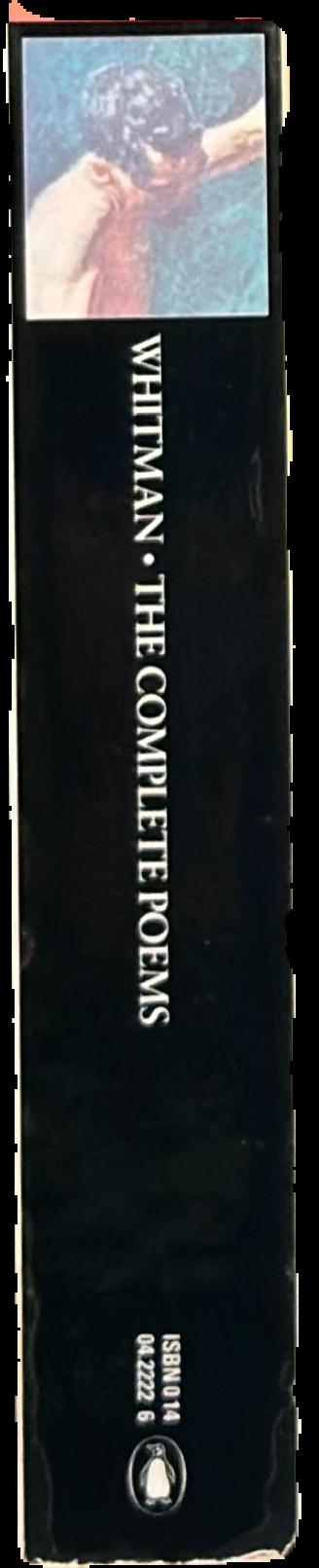 Walt Whitman : the complete poems live spine