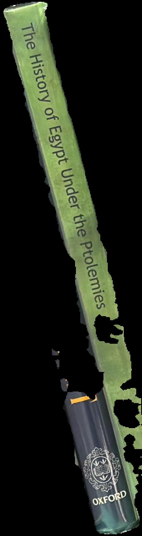 The history of Egypt under the Ptolemies live spine