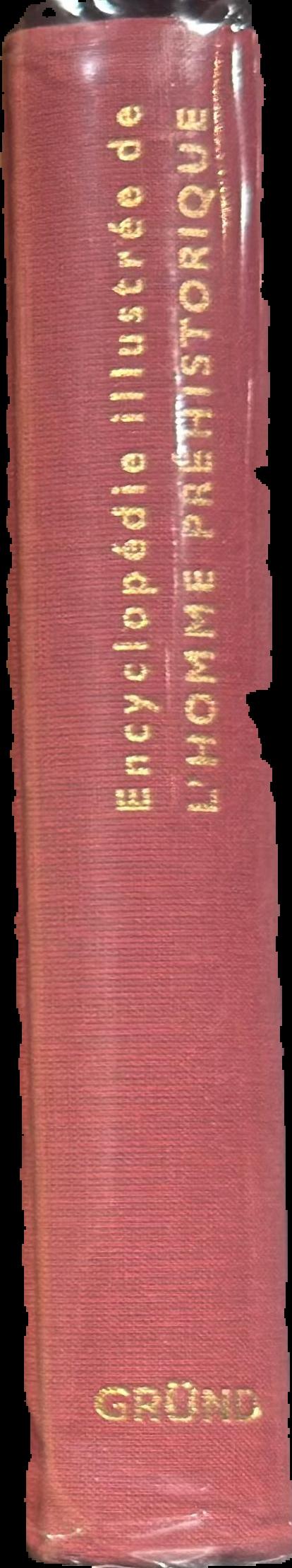 Encyclopédie illustrée de l’homme préhistorique live spine