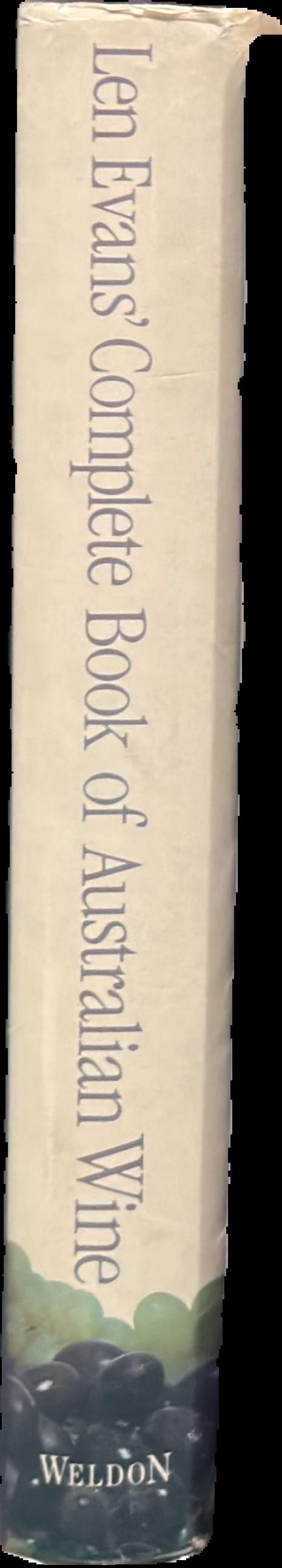 Len Evans' complete book of Australian wine live spine
