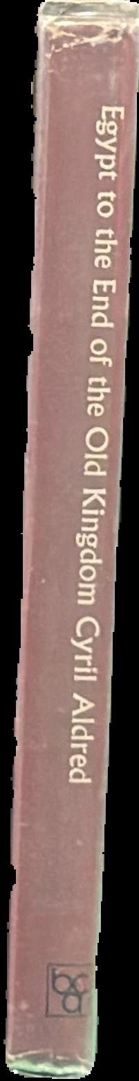 Egypt to the end of the Old Kingdom live spine